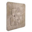 Crobuzon Modern  Brown Canvas Wall Art Framed Living Room Decor