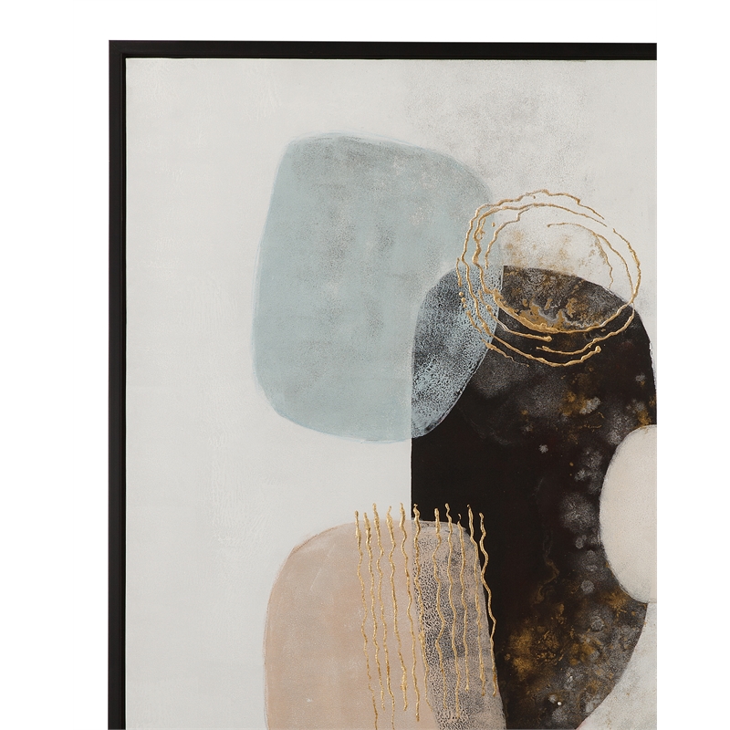 Athena Framed Canvas Set of 2  Modern Wall Art for Living Roo