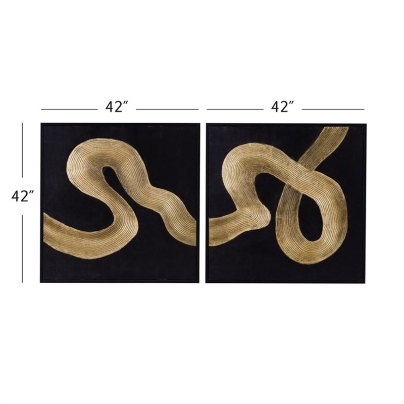 Connected Framed Canvas s/2