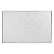 Gray Wood Framed Canvas Wall Art Wood Frame