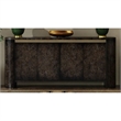 Black Olive Ash Burl Wood Storage Dining Server Modern
