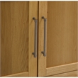 Fynn Blonde Oak Modern Display Cabinet Wood Storage