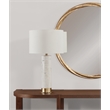 Lenning White Marble Gold Modern Table Lamp