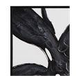 Shadows Fall Black & White Canvas Wall Art