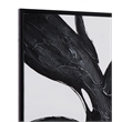 Shadows Fall Black & White Canvas Wall Art