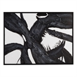 Shadows Fall Black & White Canvas Wall Art