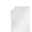 Frameless Beveled Glass Contemporary Wall Mirror