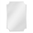 Frameless Beveled Glass Contemporary Wall Mirror