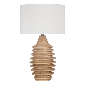 Natural Wood Look Modern style Table Lamp