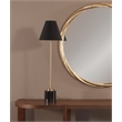 Black Marble Gold Modern Table Lamp