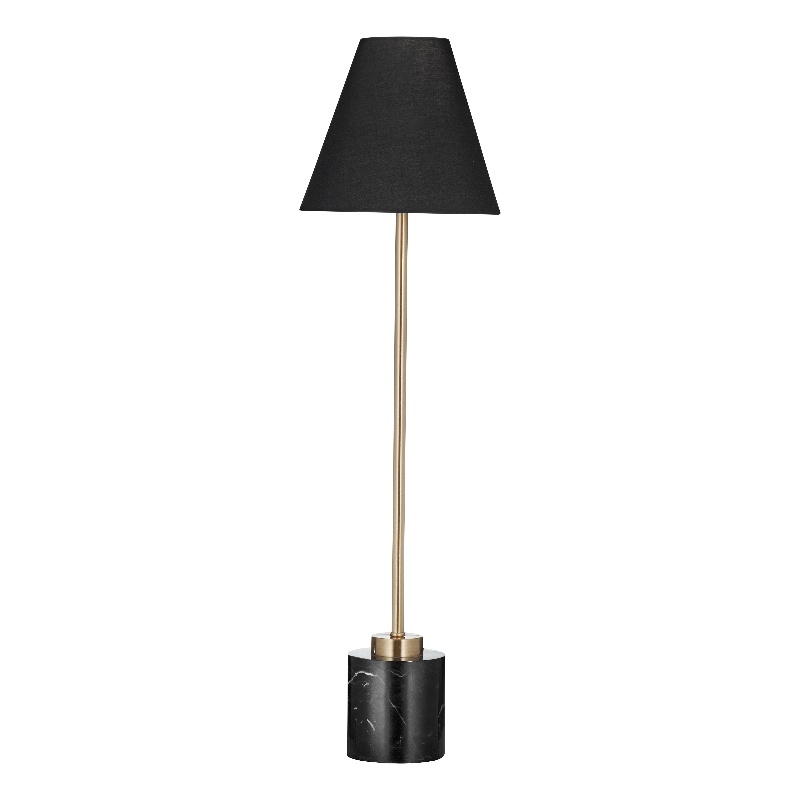 Black Marble Gold Modern Table Lamp