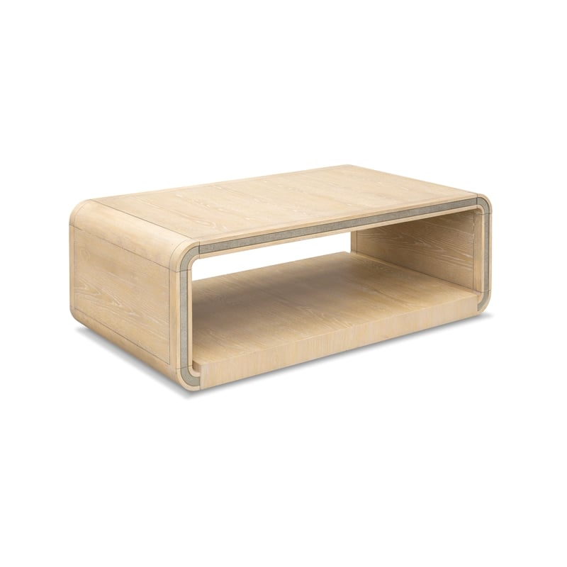 Blonde Oak White Oak Veneer wood Coffee Table