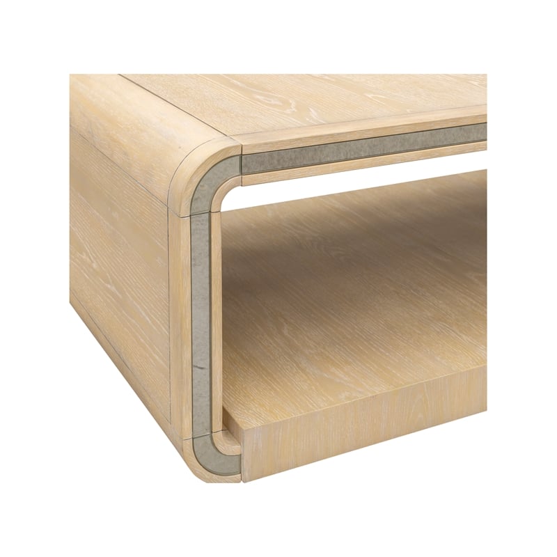 Blonde Oak White Oak Veneer wood Coffee Table
