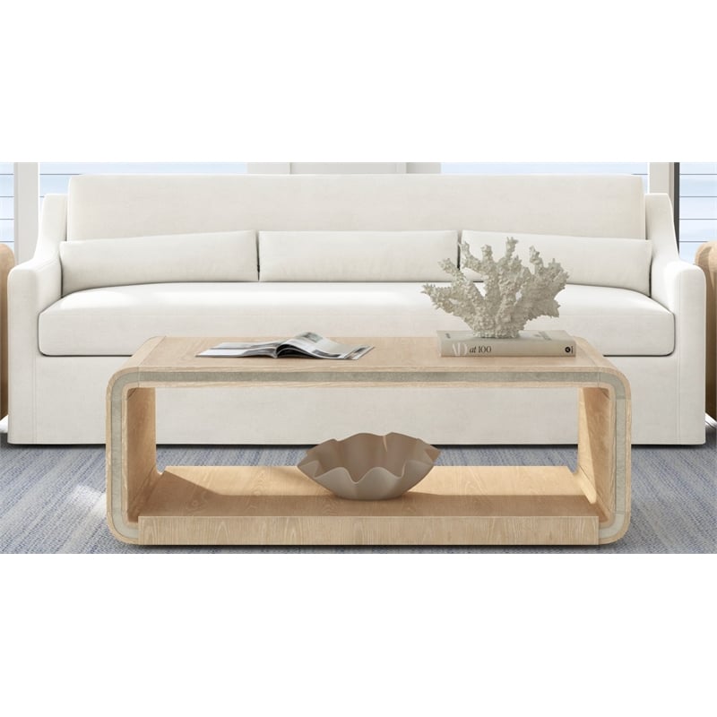 Blonde Oak White Oak Veneer wood Coffee Table