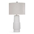 Bassett Mirror Selser Gold Metal Table Lamp with Fabric Shade