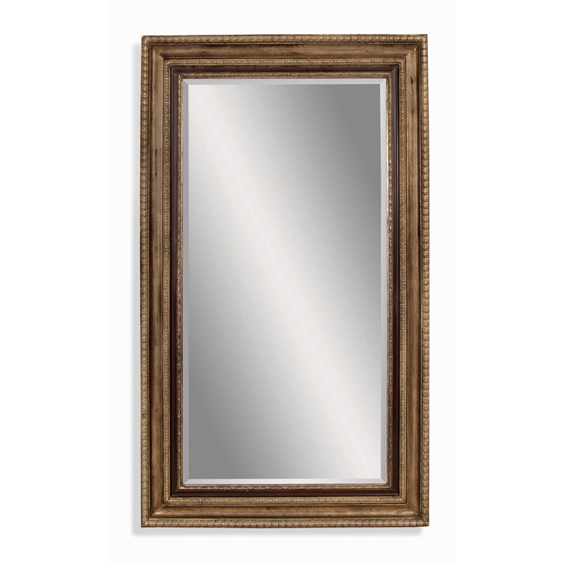 Bassett Mirror Sergio Leaner Mirror in Antique Gold M3105BEC