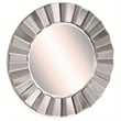 Clear Glass Sunburst Wall Mirror