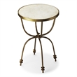 Butler Specialty Metalworks Round End Table In Multi-Color