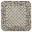 Butler Specialty Bone Inlay Square End Table In Brown Bone Inlay