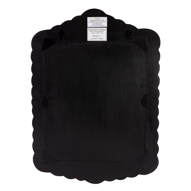 Butler Specialty Company Vivienne Bone Inlay Wall Mirror - Sky Blue And White