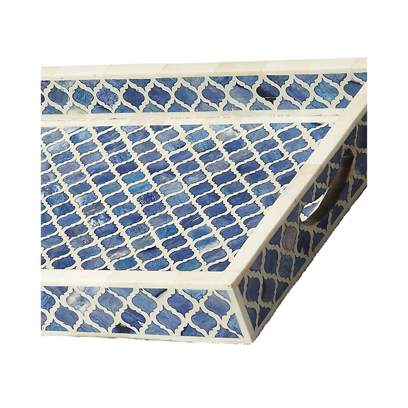 Butler Specialty Hors D'Oeuvres Bar Tray In Blue