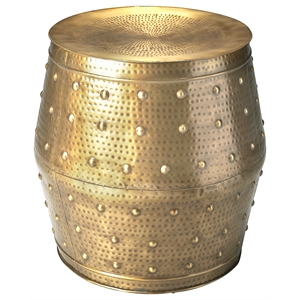 Butler Specialty Metalworks End Table In Gold