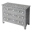 Butler Specialty Bone Inlay Accent Chest In Black Bone Inlay