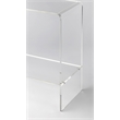 Butler Specialty Loft Console Table In Clear Acrylic