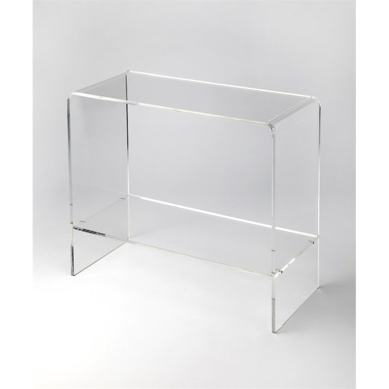 Butler Specialty Loft Console Table In Clear Acrylic