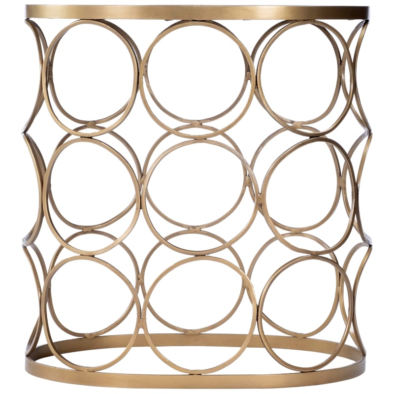 Butler Specialty Loft Oval End Table In Metalworks