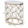 Butler Specialty Loft Oval End Table In Metalworks