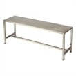 Butler Specialty Loft Bench In Silver