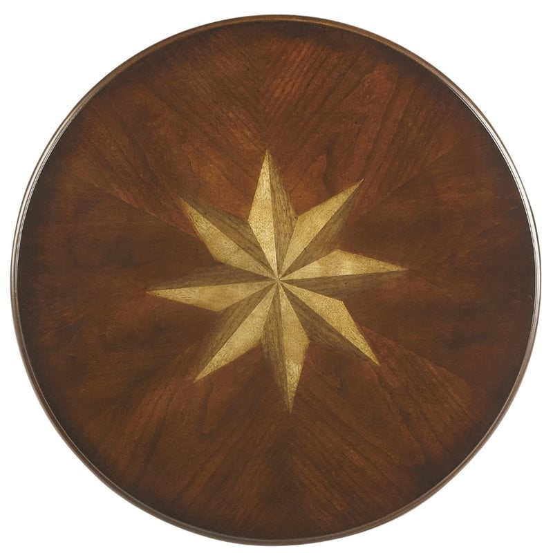 Butler Specialty Cherry Isla End Table In Dark Brown