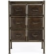 Butler Specialty Company Industrial Metal 6-Drawer Accent Chest - Bronze