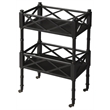 Butler Specialty Company Masterpiece Foster Bar Cart in Black Licorice