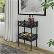 Butler Specialty Company Masterpiece Foster Bar Cart in Black Licorice