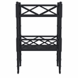 Butler Specialty Company Masterpiece Foster Bar Cart in Black Licorice