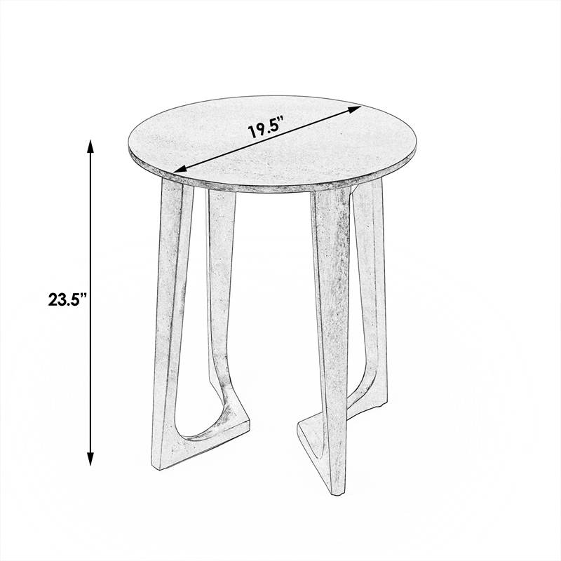 Butler Specialty Loft End Table In Dark Brown