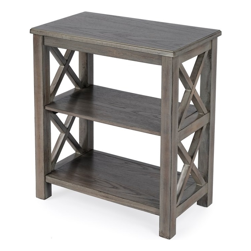 Butler Specialty Masterpiece 2 Shelf Vance Bookcase In Dusty Trail