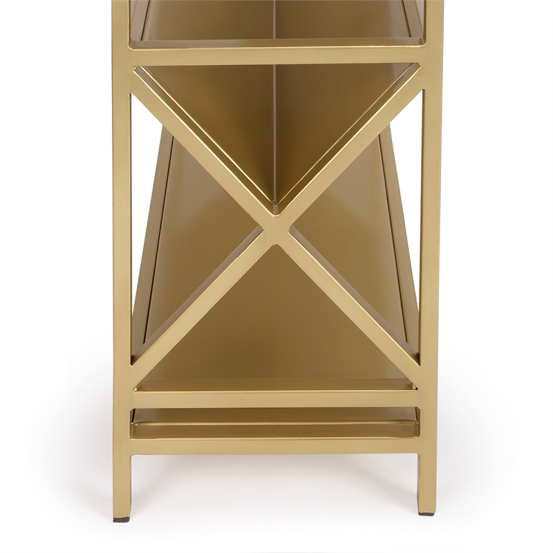Butler Specialty Industrial Chic 3 Shelf Keats Librarie Bookcase