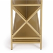 Butler Specialty Industrial Chic 3 Shelf Keats Librarie Bookcase