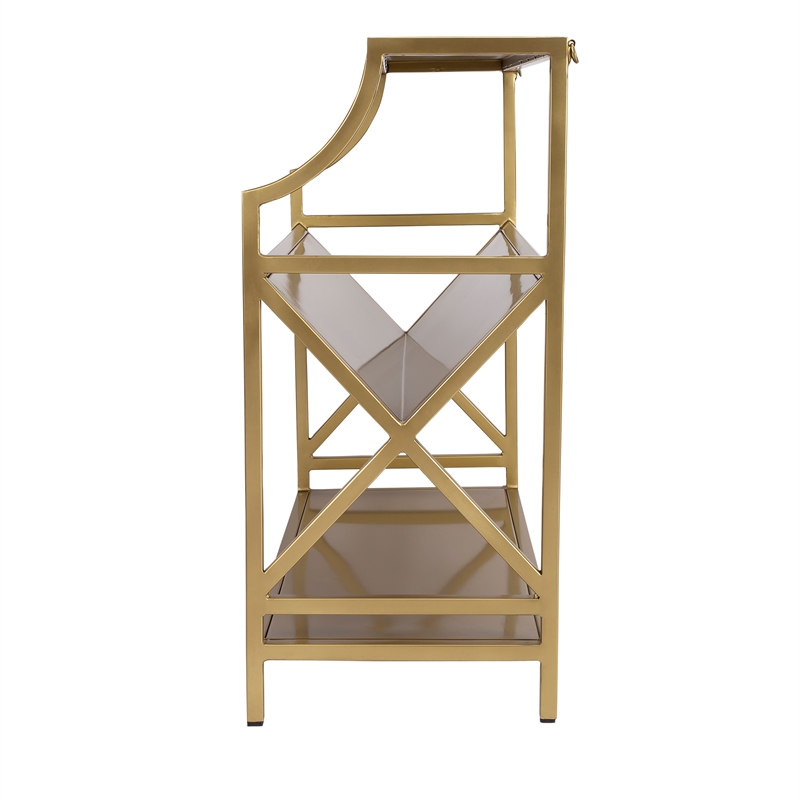 Butler Specialty Industrial Chic 3 Shelf Keats Librarie Bookcase