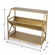 Butler Specialty Industrial Chic 3 Shelf Keats Librarie Bookcase