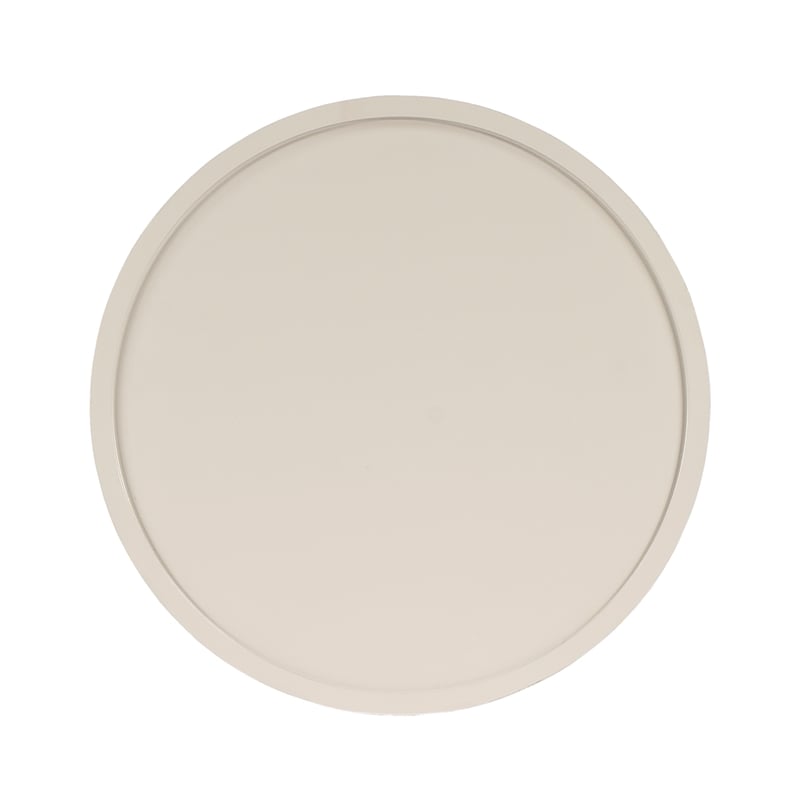 Butler Specialty Industrial Chic Founders Pedestal Table In Gray/Beige Iron