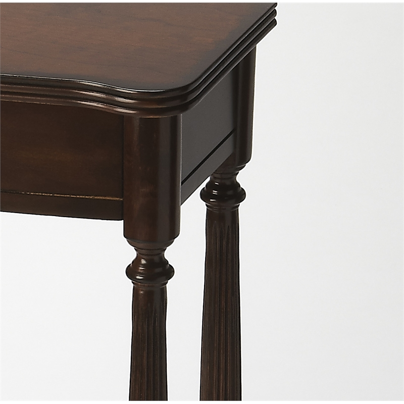 Butler Specialty Plantation Cherry Whitney Console Table In Dark Brown