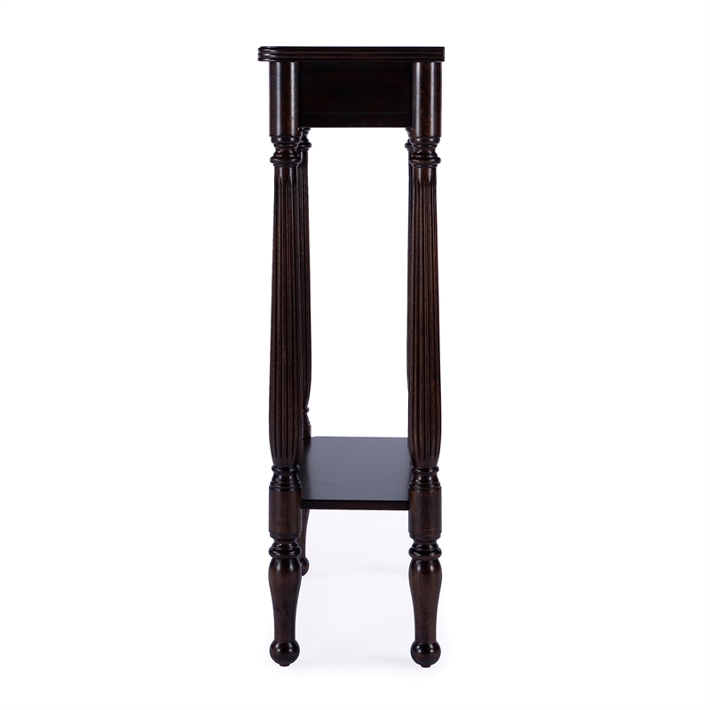 Butler Specialty Plantation Cherry Whitney Console Table In Dark Brown