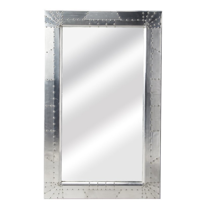 Butler Specialty Company Midway Aviator Metal Wall Mirror - Silver