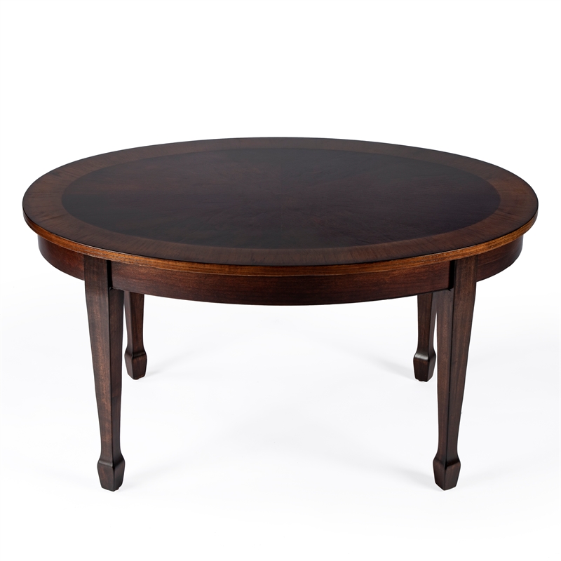 Butler Specialty Masterpiece Clayton Coffee Table In Cherry Nouveau