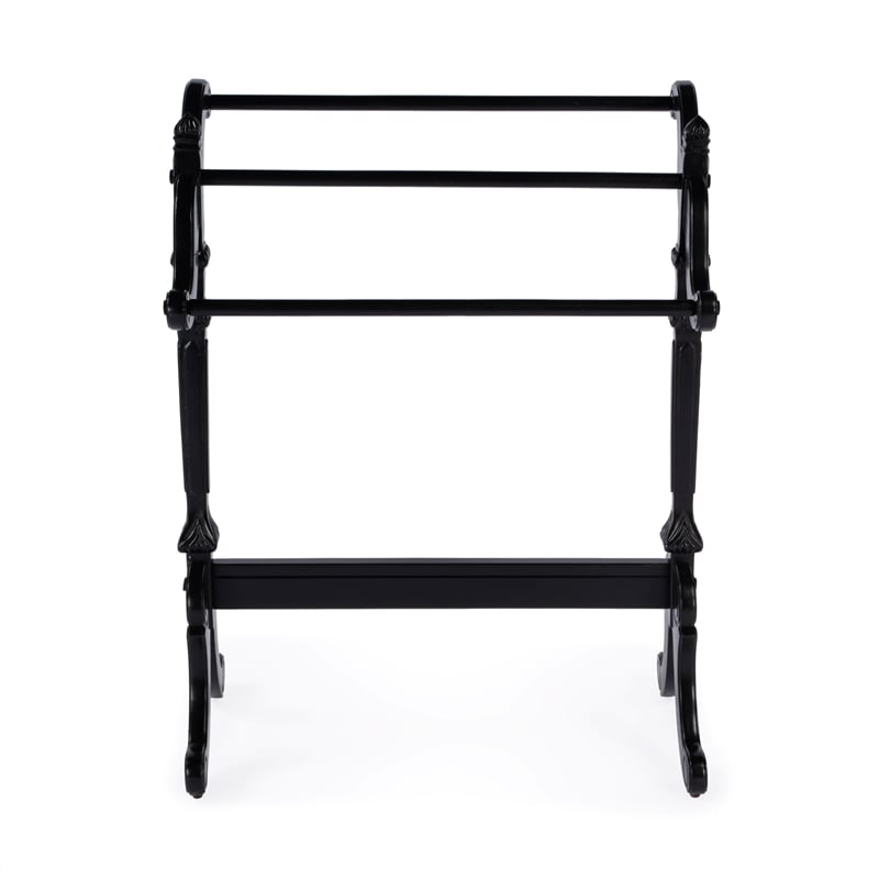 Butler Specialty Company Newhouse Wood Blanket Stand - Black