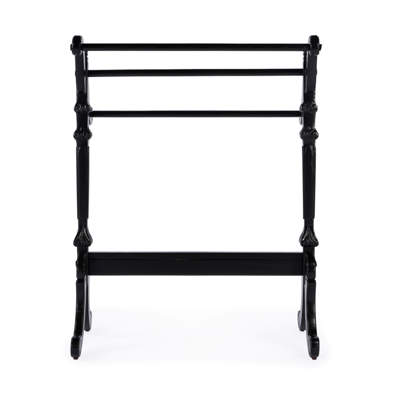 Butler Specialty Company Newhouse Wood Blanket Stand - Black